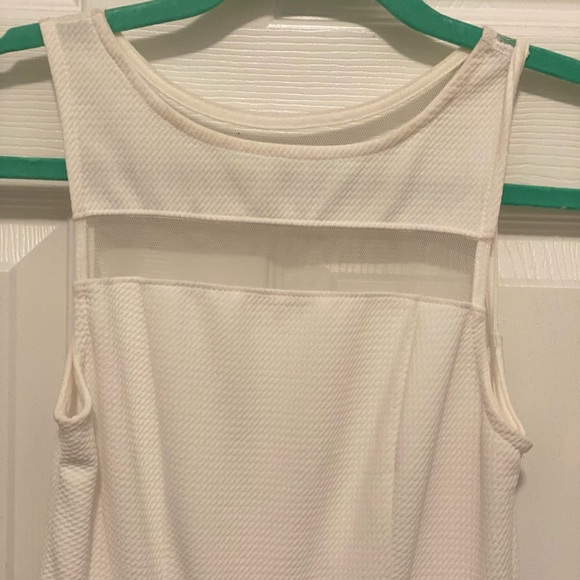 HOST PICK ‼️Monteau LosAngeles Sheer Paneling  Fit&Flare Dress - Picture 6 of 16